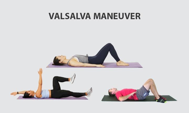 Valsalva Maneuver to Reduce Back Pain