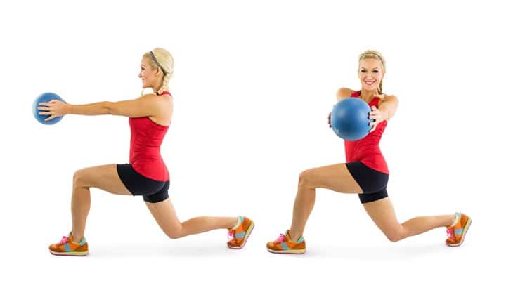 Reverse Lunge with Twist