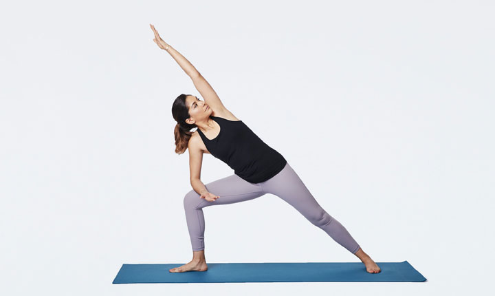 Extended Side Angle Pose