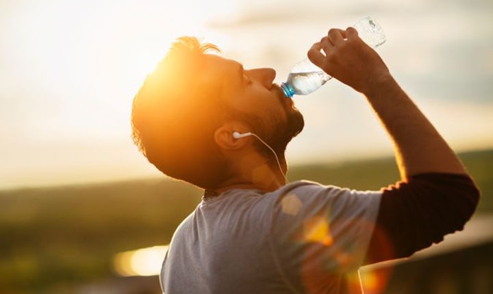 Water - What to eat before workout