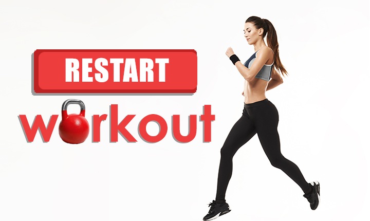 Feature Image- Tips To Restart Fitness Training in Minutes