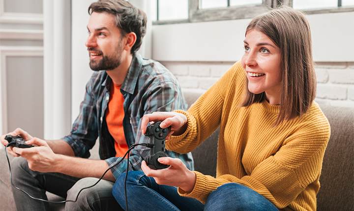 Take fun resolutions while playing video games